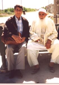 Alidedé with Tesha Bobó eldest Teacher in Bukhara